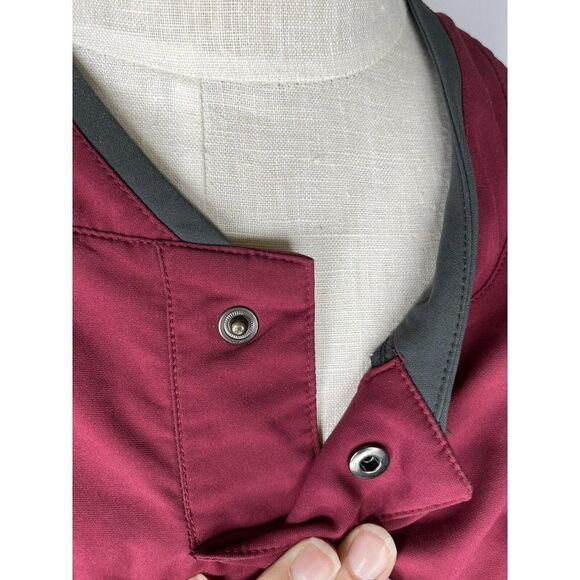 Nike NFL Cardinals Short Sleeve Pullover Wind Breaker Elastic Pockets Button XXL - Picture 4 of 7